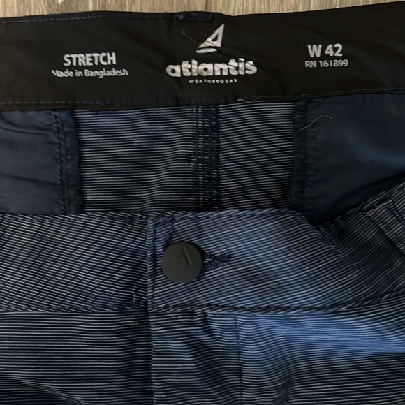 Men’s navy Atlantis Weathergear shorts - Picture 2 of 5